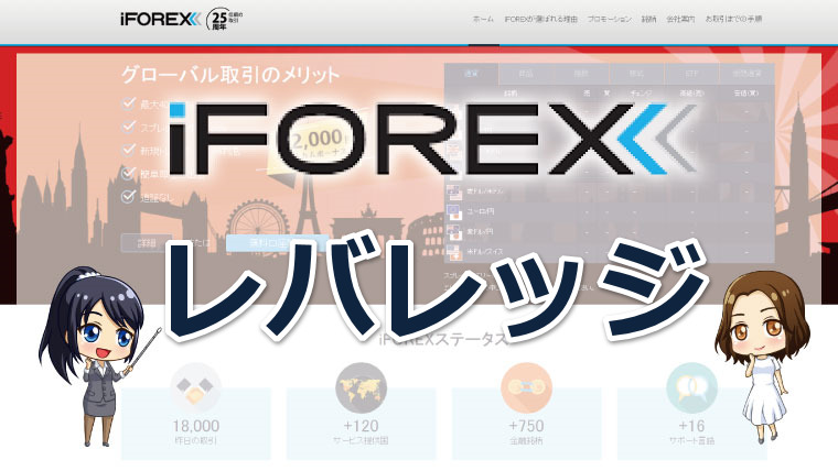 iFOREX（アイフォレックス）は最大レバレッジ400倍｜制限やルールを徹底解説！